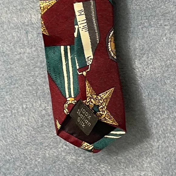 Bundle of 3 Used 100% Silk Made in USA Neckties - Picture 10 of 11